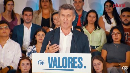 Feijóo llama a rebelarse contra el Gobierno: "Se está viviendo una degradación total"