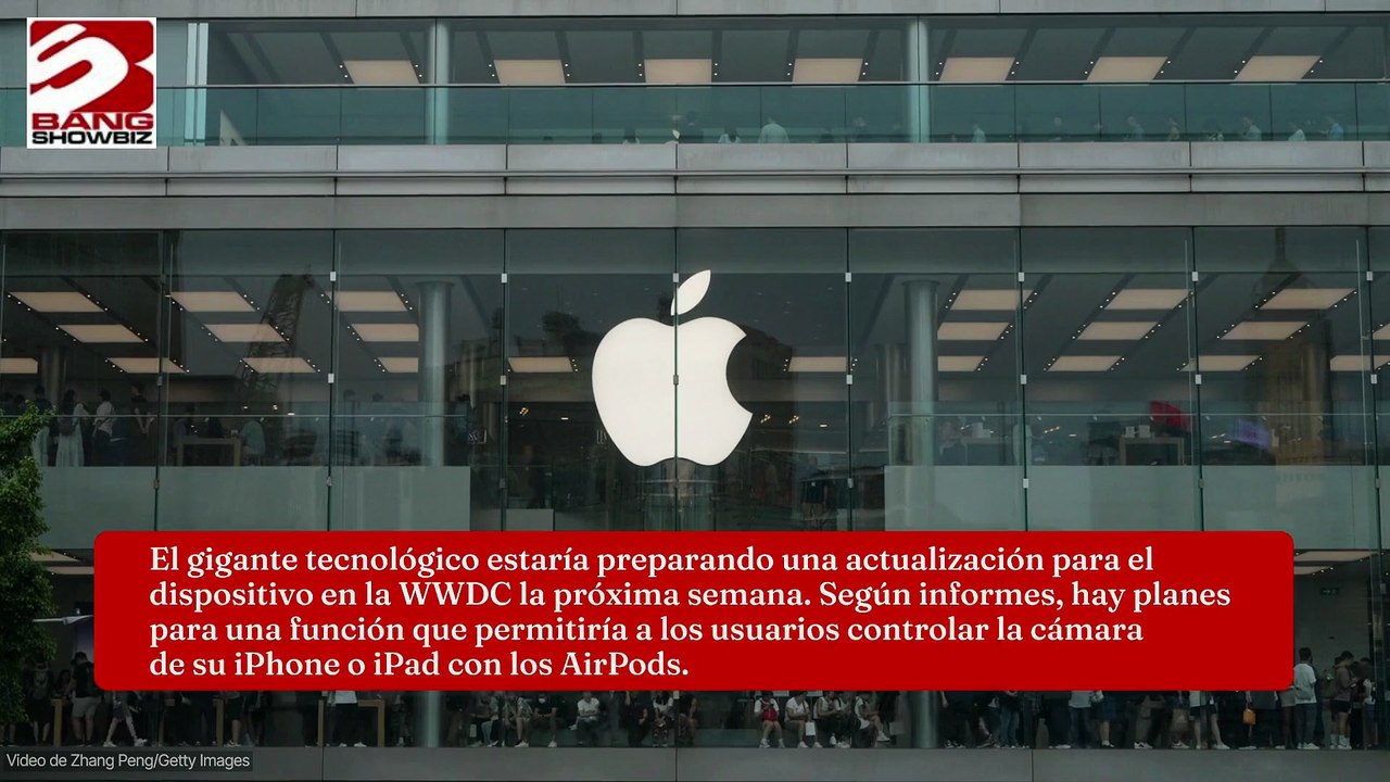 AirPods de Apple recibirán una 'nueva actualización de control de cámara'