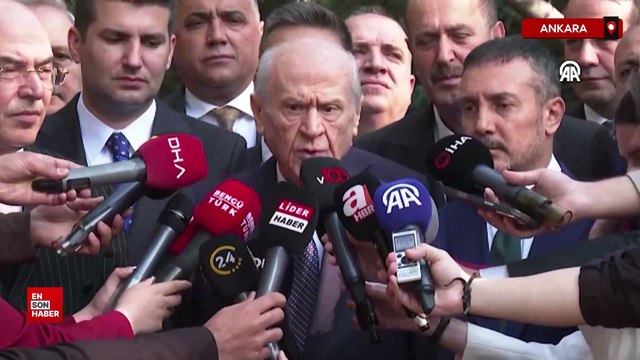 Devlet Bahçeli: Darbeler anayasası yok edilmeli, yeni bir anayasa yapılmalı