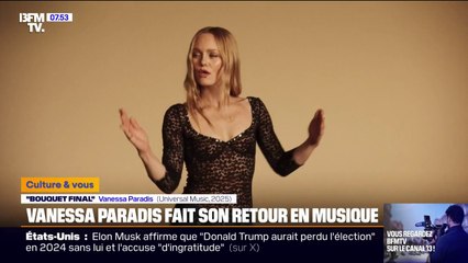 Après sept ans d'absence, Vanessa Paradis dévoile le premier extrait de son nouvel album