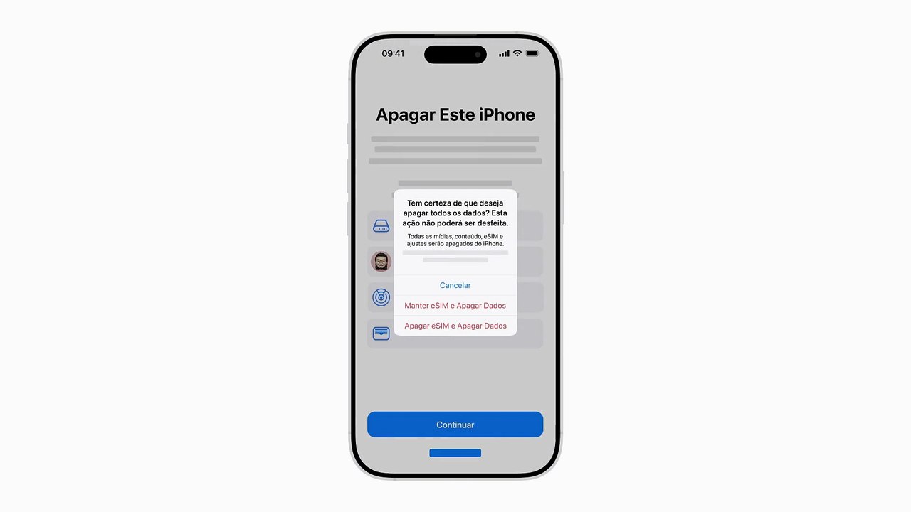 Como apagar o iPhone