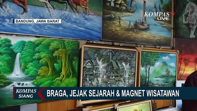 Libur Iduladha, Wisatawan Padati Kawasan Braga Bandung untuk Foto dan Kulineran