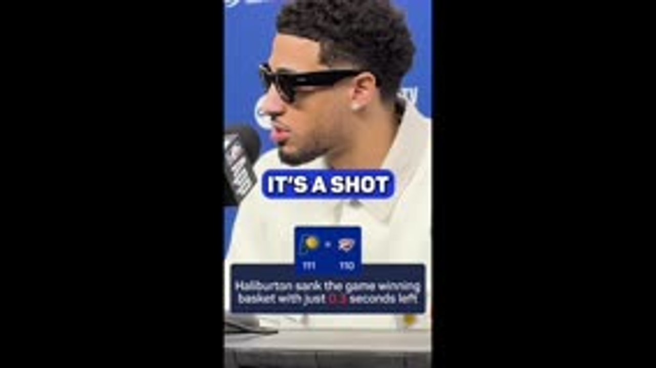 Haliburton ice-cool after giving Pacers Finals lead