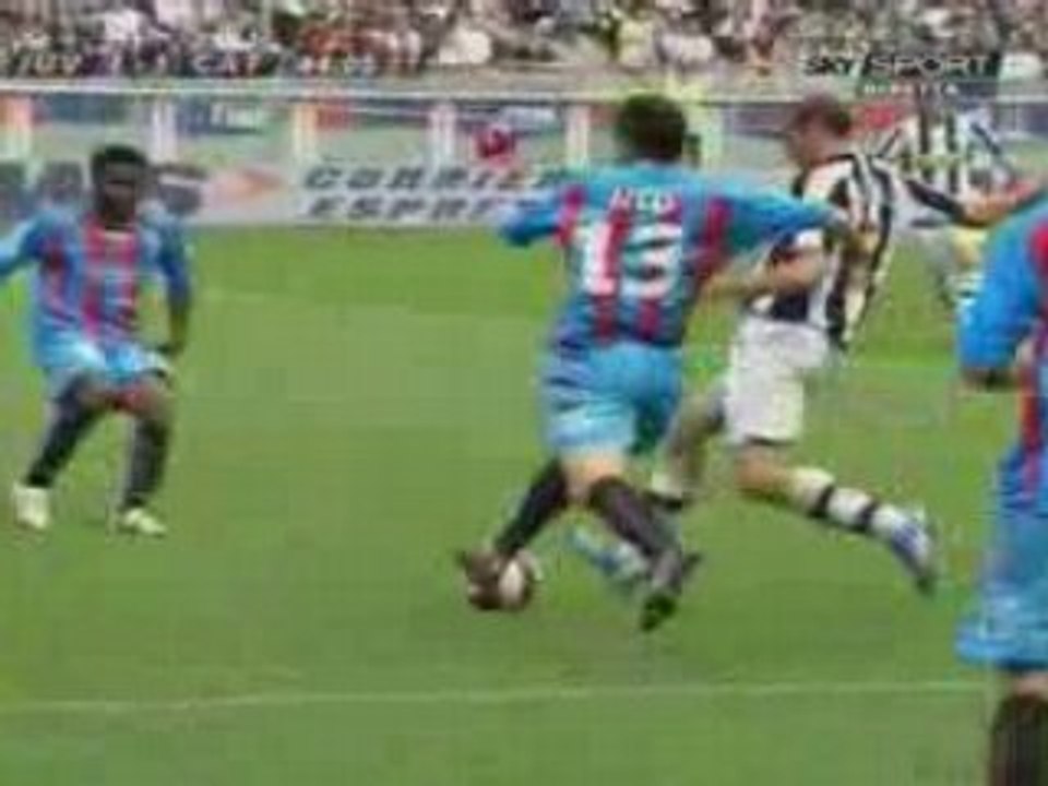 JUVENTUS  1 - 1 CATAGNE ( Série A )