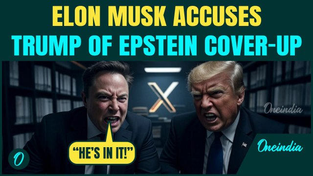 TRUMP VS MUSK: Elon DROPS Epstein Files BOMB on Trump | President Warns to CUT OFF EV Federal Deals