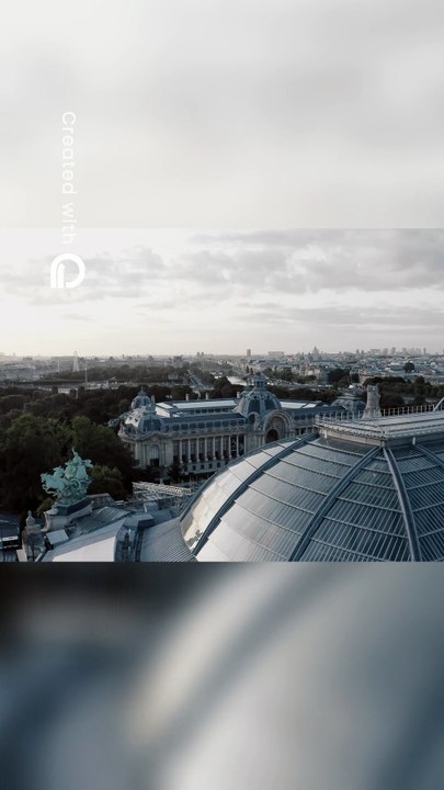 Paris's Grand Palais- See the Stunning Glass Roof From Above!