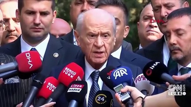 MHP lideri Devlet Bahçeli: Terörsüz Türkiye hedefine yürüyoruz
