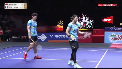 Gicquel/Delrue se qualifient en 1/2 finale - Badminton - Open d'Indonésie