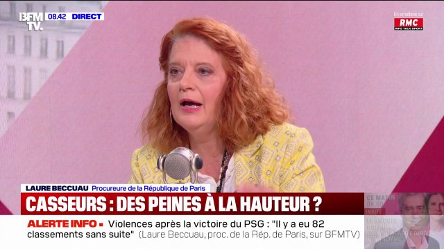 Débordements à Paris: Nous avons donné des réponses pénales à 90% des cas , déclare Laure Beccuau, procureure de Paris