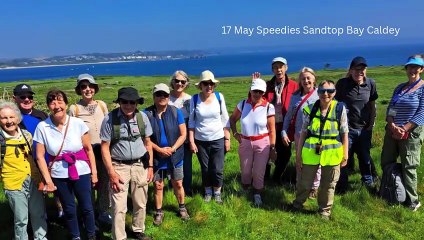 Tenby Steps2Health 20th Anniversary of walking club, May 2025