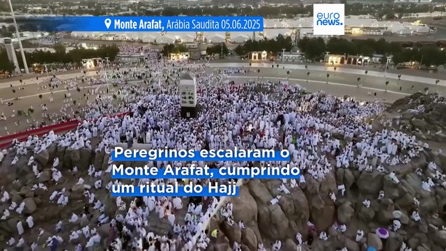 Mais de 1,5 milhões de peregrinos estrangeiros estão na Arábia Saudita para o Hajj