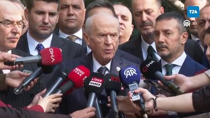 Bahçeli, "Yeni anayasaya ihtiyaç kabullenilmeli" dedi, Meclis'e çağrı yaptı