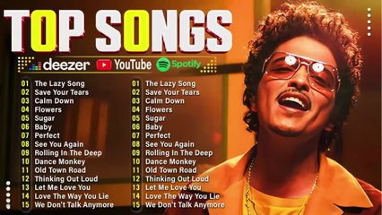 Billboard Pop Songs 2026 🎶 Ed Sheeran, The Weeknd, Bruno Mars, Rihanna, Dua Lipa & More Hits