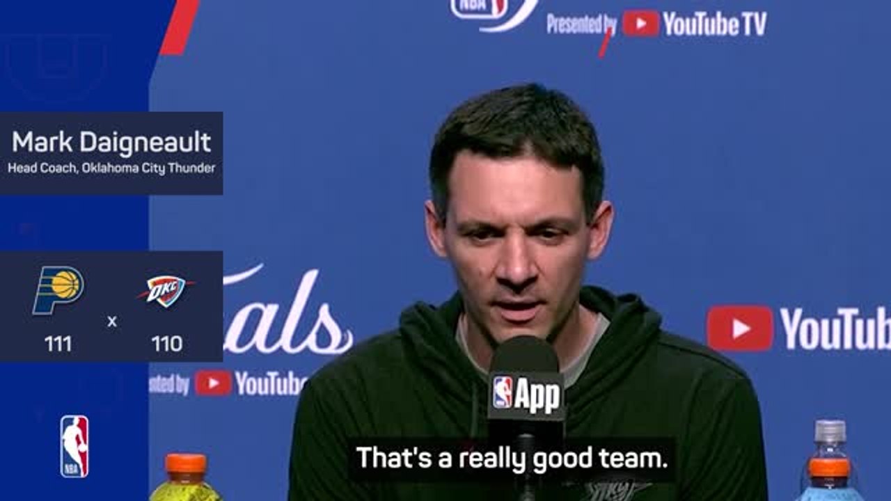 Pacers deserved narrow win against OKC - Daigneault