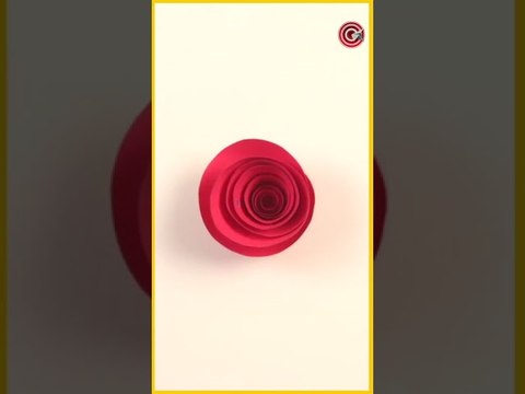 Handmade Flower For Decoration || Paper Rose || Craft Hacks #shorts #diy #howtomake