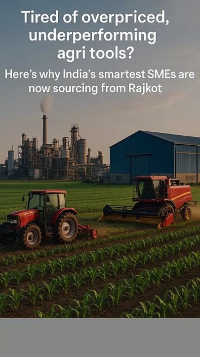 5 Reasons Rajkot Leads India’s Agricultural Equipment SectorRajkot’s agricultural equipment manufacturers are redefining India’s farming future. From low-cost production to innovative machinery, discover what SMEs across the country already know. 🌾 Visit