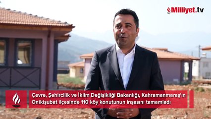 Göl manzaralı köy evleri tamamlandı! Bakan Kurum: Yıl sonunda tüm kardeşlerimiz evlerinde olacak