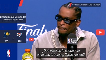 Shai Gilgeous-Alexander: "La canasta de Haliburton forma parte de los altibajos del baloncesto"