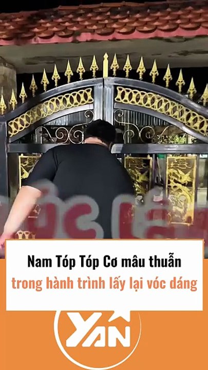 Nam tiktoker gây mâu thuẫn trong hành trình lấy lại vóc dáng
