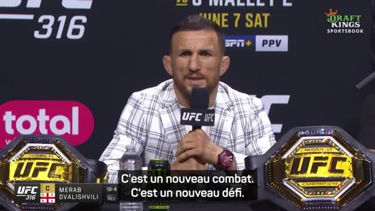 UFC 316 - Dvalishvili : "Je vais briser O’Malley et après, on pourra être amis"