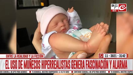 Crece la preocupación por el aumento en la venta de muñecos bebés hiperrealistas