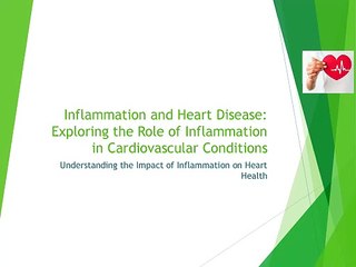 Inflammation and Heart Disease Dr Gyana Ranjan Nayak