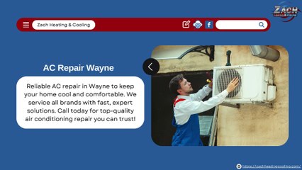 Zach Heating & Cooling: Wayne's Trusted HVAC & Water Heater Experts