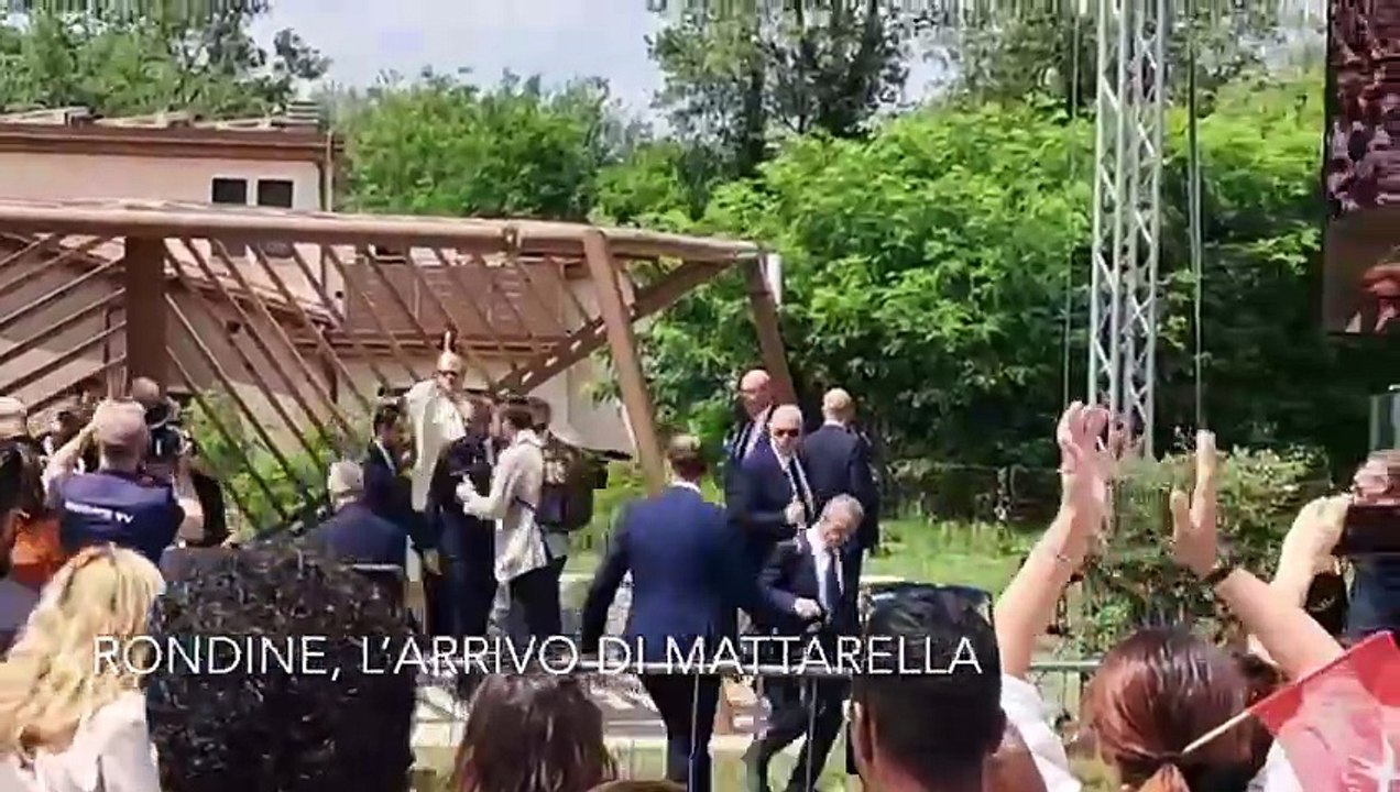 Rondine: il presidente della Repubblica Mattarella alla Cittadella della Pace