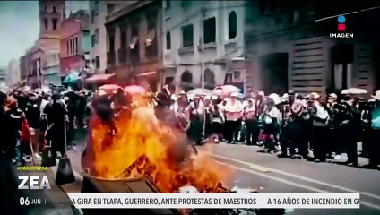Integrantes de la CETEG vandalizan la sede del SNTE