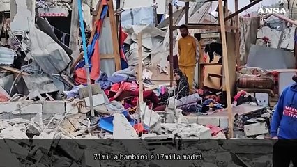Unicef: "A Gaza la piu' feroce delle stragi di bambini"