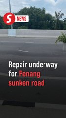 Immediate action taken to repair subsidence on Penang road, says Zairil