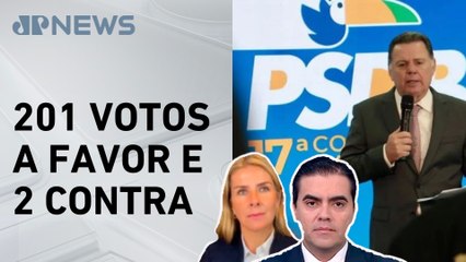 PSDB aprova fusão com o Podemos em convenção nacional; Deysi e Vilela comentam
