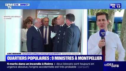 Montpellier: 9 ministres dont François Bayrou en déplacement dans des quartiers populaires