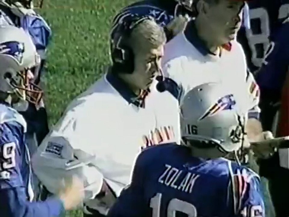 Washington Redkskins at New England Patriots - 1.Half ( 1996 Week 07 )