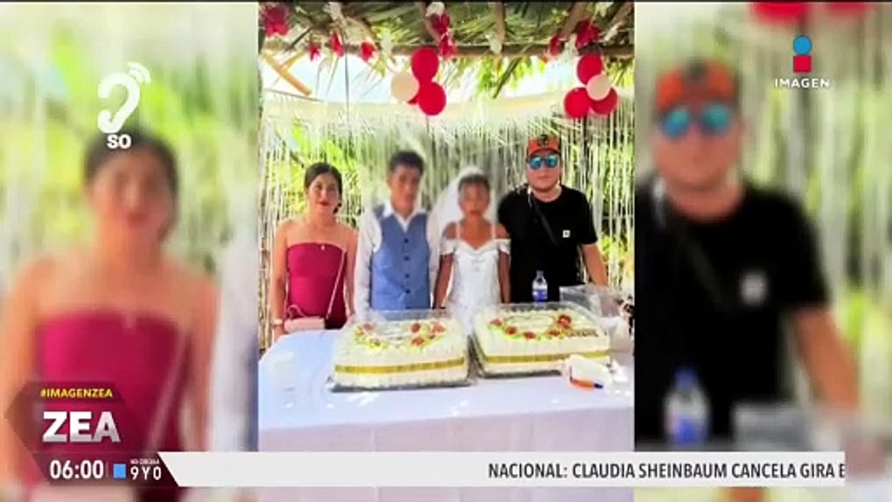 Exhiben a menores consumiendo alcohol durante boda de adolescentes en Oaxaca