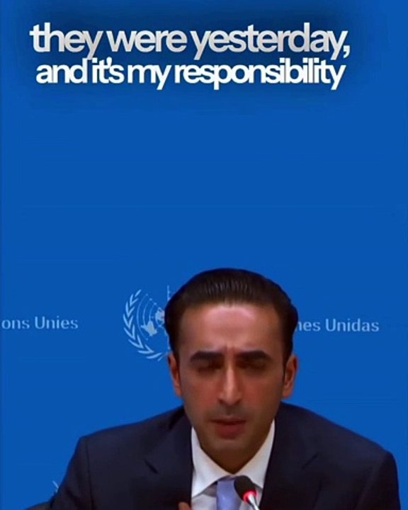 Bilawal Bhuytto Winning  hearts on Iconic Statement at a Time