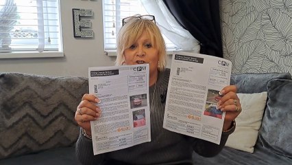 Carol Smith has been wrongly fined for parking outside her home