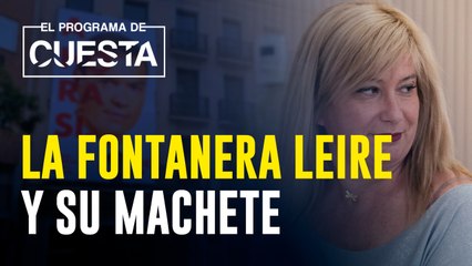 La fontanera Leire Díez y su machete: la denuncia de sus vecinos por amenazas con un cuchillo de grandes dimensiones