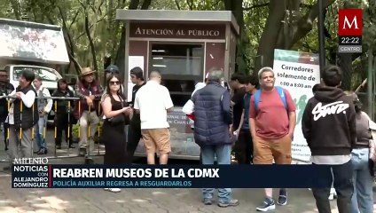 El INAH reabre museos con la misma policía