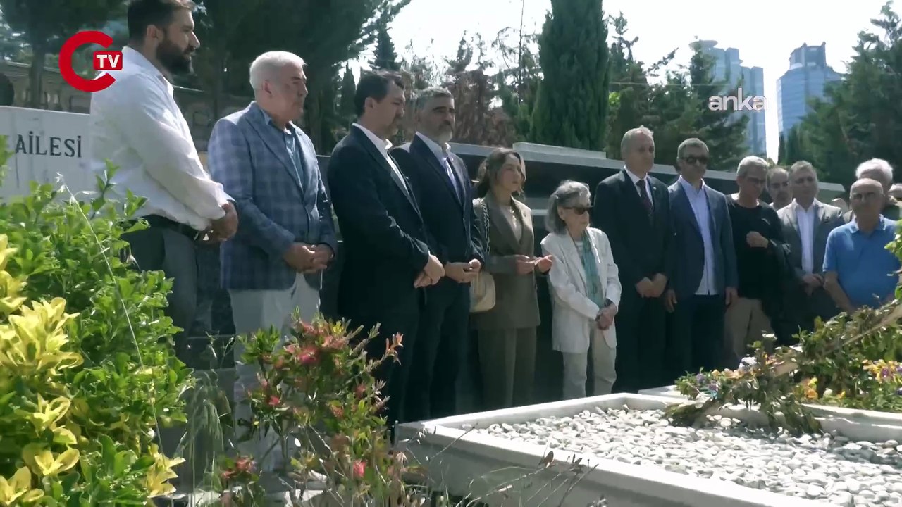 Erdal İnönü 99'uncu doğum gününde mezarı başında anıldı...Sevinç İnönü: Sevgi dolu bir insandı; memleketin böyle olduğunu görse çok üzülürdü