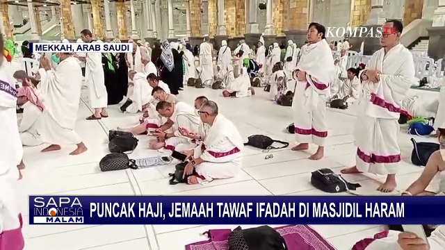 Rangkaian Ibadah Puncak Haji, Begini Kondisi Jemaah di Tengah Suhu yang Capai 43 Derajat Celcius