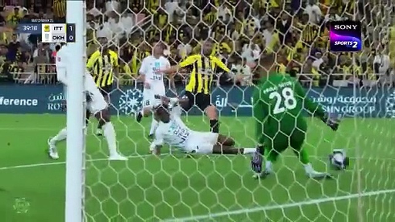 Al Ittihad vs Al Okhdood _ Highlights _ Roshn Saudi League _ 3rd March 2025(480P)