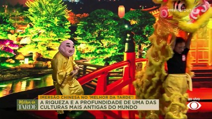 Dança do Leão chinês é tradição milenar cheia de energia | Melhor da Tarde