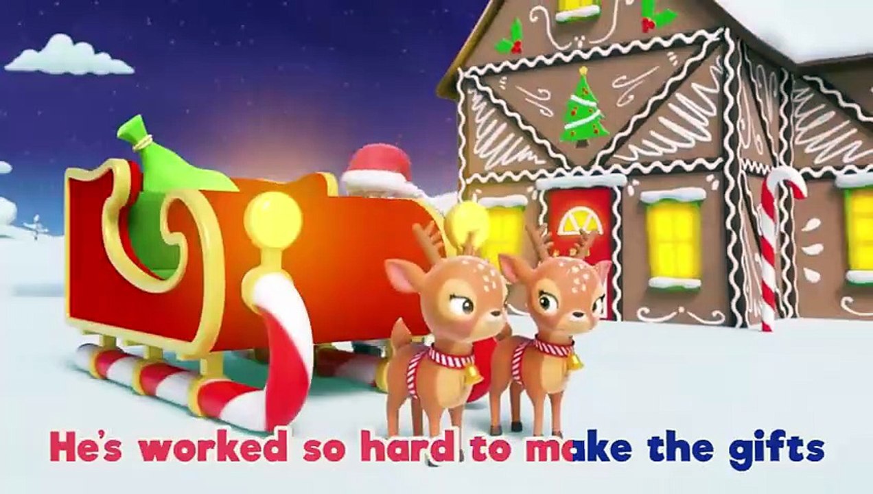 Santa_s Raindeer Song _ Baby Cartoons - Kids Sing Alongs _ Moonbug(480P)
