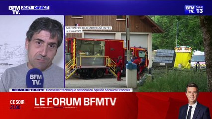 "Ils vont bien": Bernard Tourte (Spéléo Secours Français) donne des nouvelles des trois spéléologues coincés en Isère