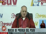 Sec. Gral. del PSUV Cabello pide celeridad en la investigación del atentado a candidato colombiano