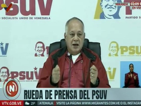 Sec. Gral. del PSUV Diosdado Cabello: Plan República se despliega garantizando la paz en Venezuela