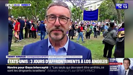 États-Unis: nouvelle journée de mobilisation contre la politique migratoire de Donald Trump à Los Angeles