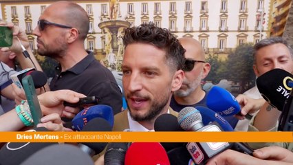 Cittadinanza onoraria di Napoli a Dries Mertens "E' un onore"