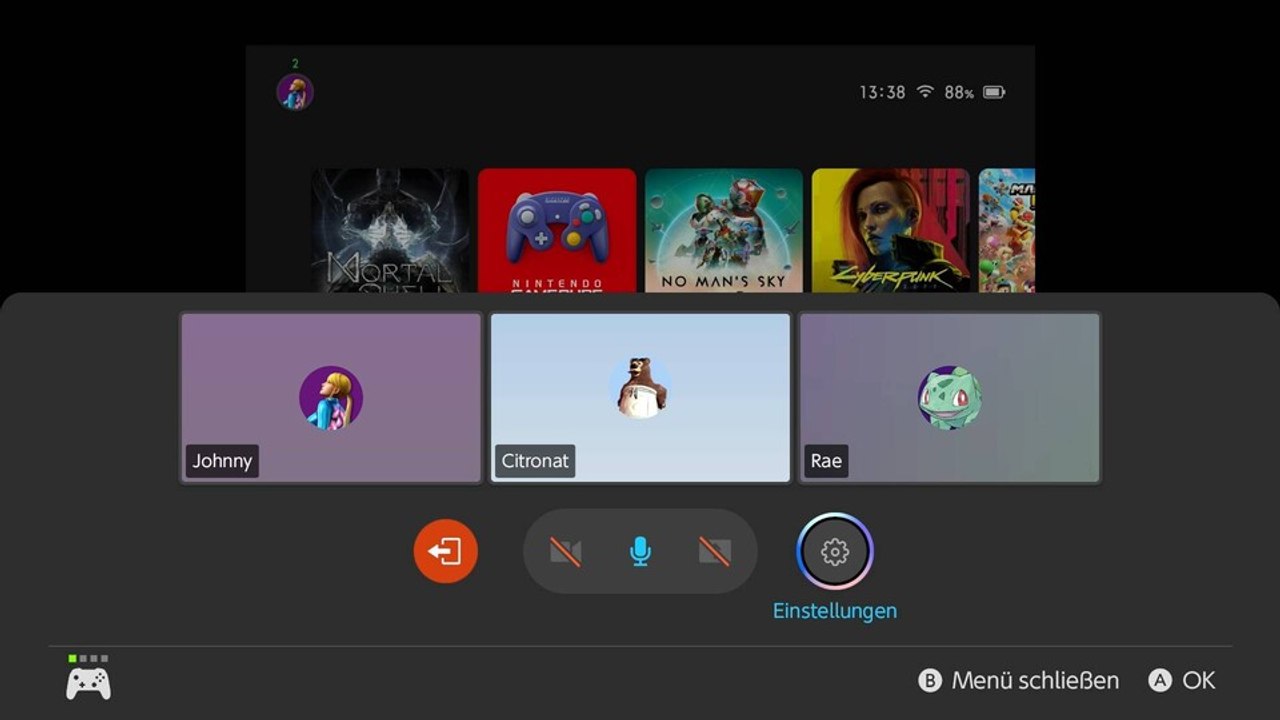 Wir haben das Mikrofon an der Switch 2 getestet und das filtert richtig gut – bis auf Musik